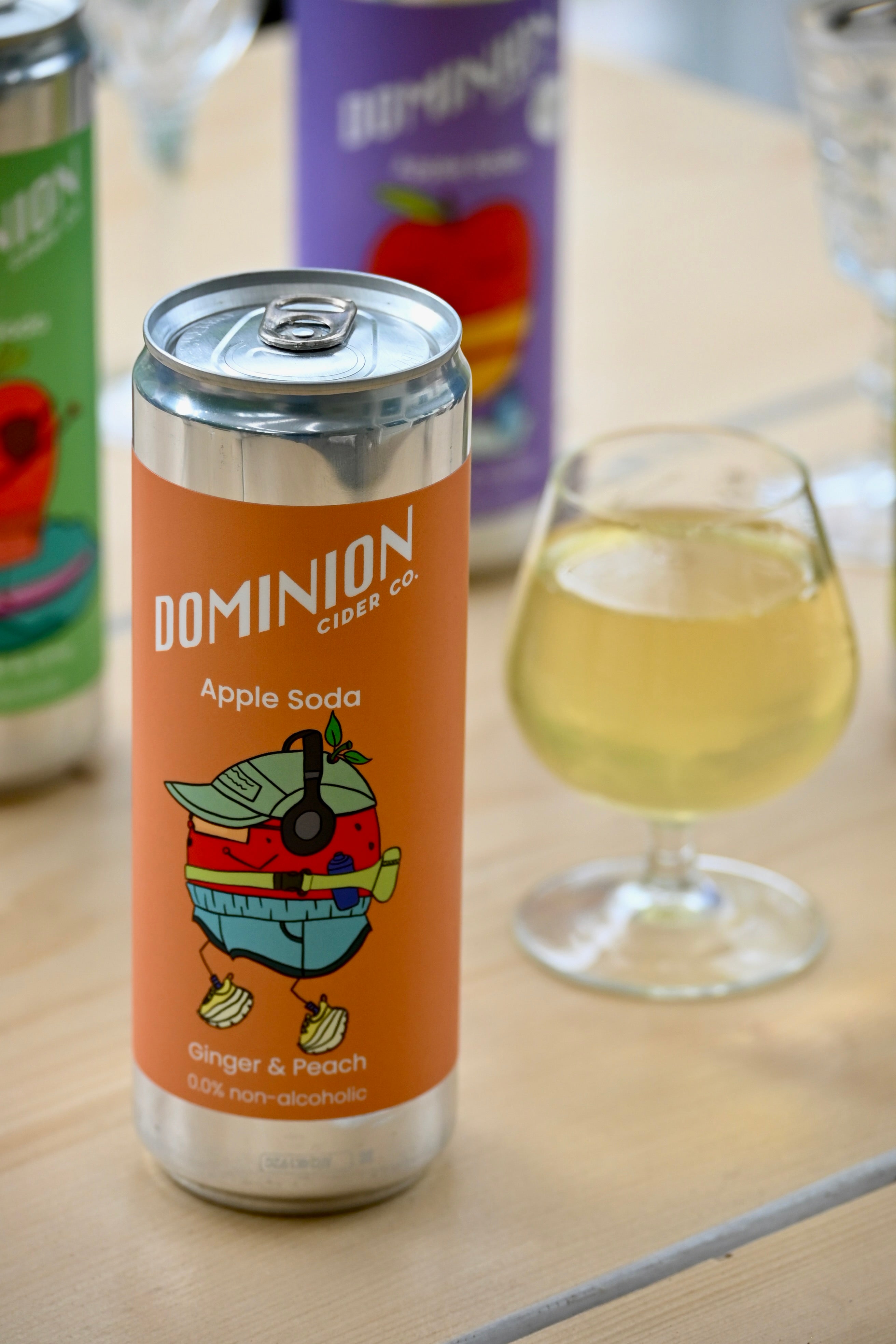 Apple Soda - Ginger & Peach