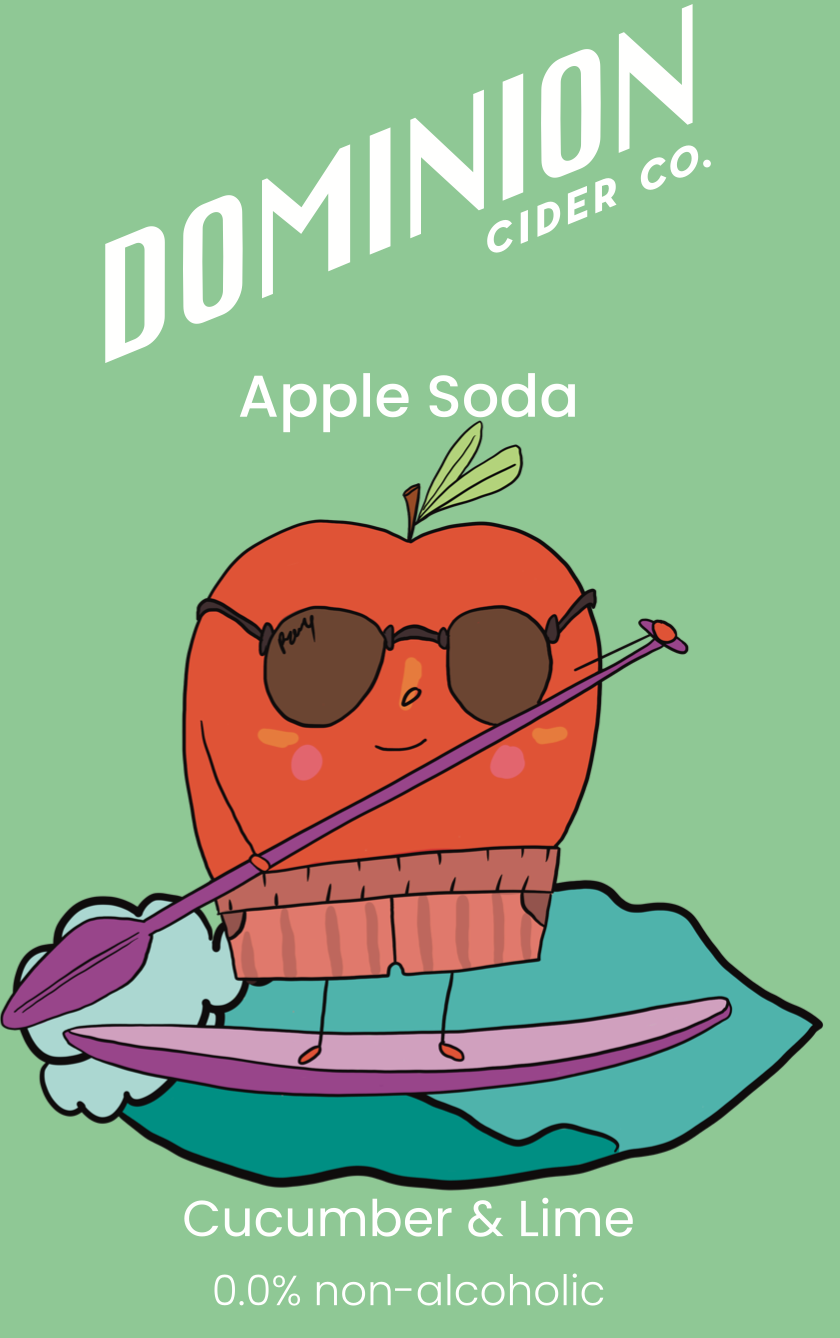 Apple Soda - Cucumber & Lime