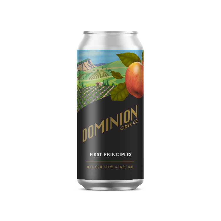437ml Can - First Principles 437ml – Dominion Cider Co.